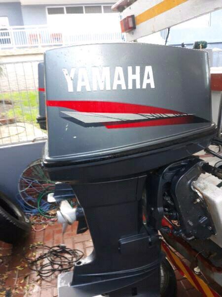 2 x85hp Yamaha outboard motors
