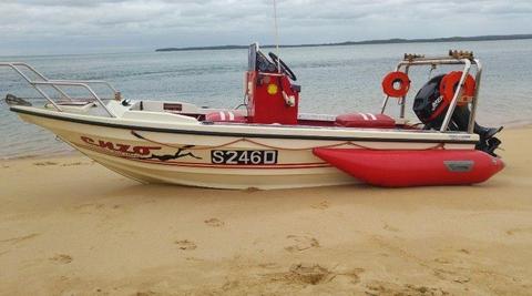 Trimcraft Enzo River boat / Spearfish boat