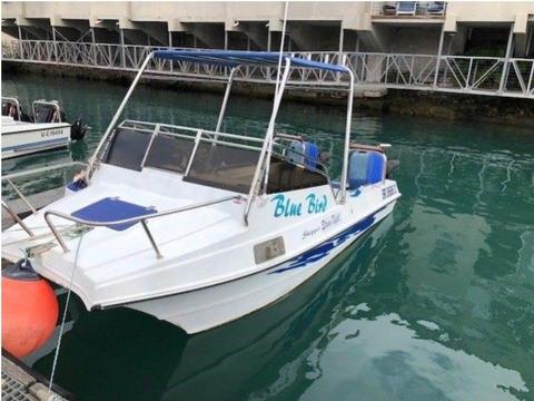 520 Super Cat. 2 x 75hp Mercury