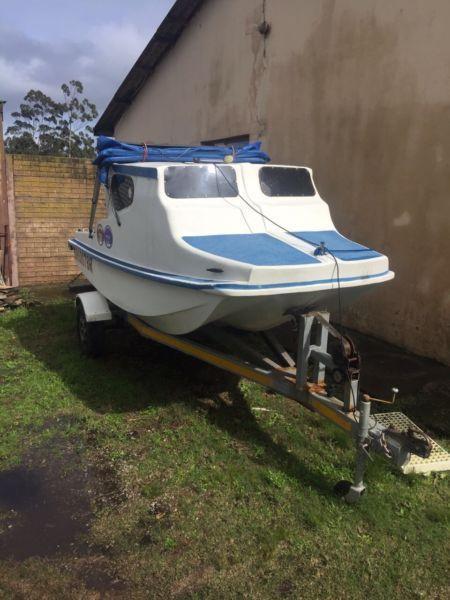 BOAT FOR SALE OR TO SWOP FOR CARAVAN