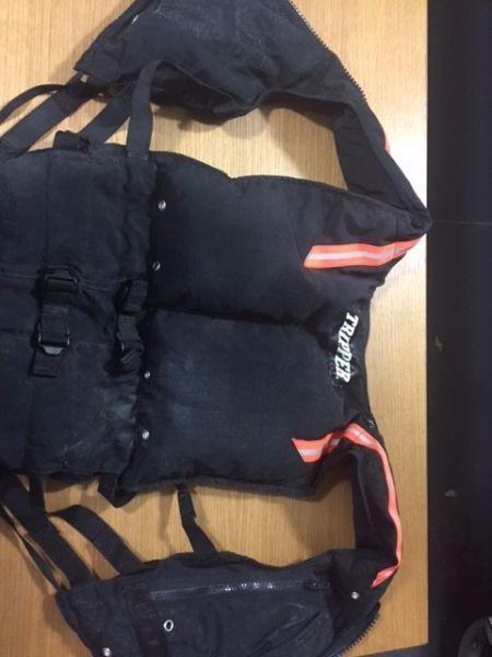 Tripper Kayak jacket and waterproof storage pouch