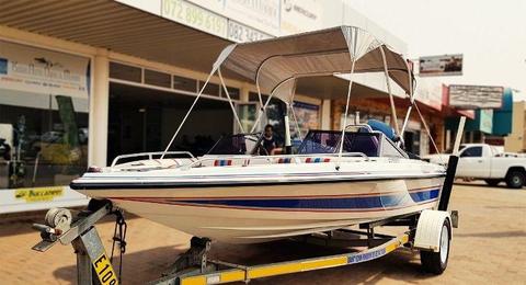 Affordable Powerful Viking Carrera 17 Foot Family Boat