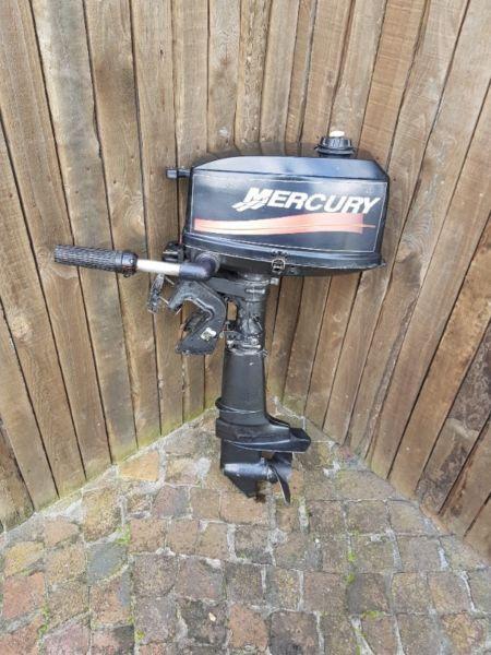 Mercury 5hp short shaft outboard
