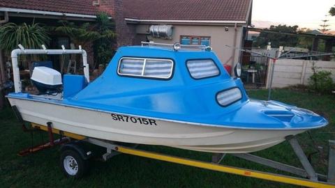 Crestrider Cabin with 50hp