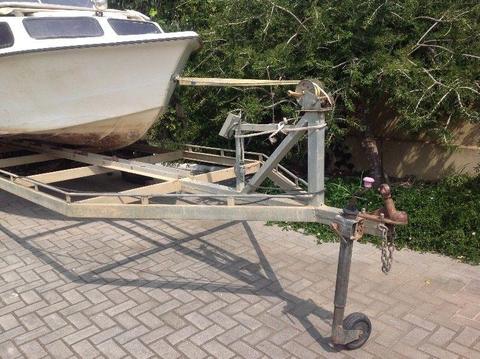 Boat trailer 6m to swop for smaller trailer