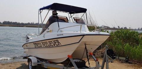Boat for Sale (Seacat 16 FC). Good Value for money