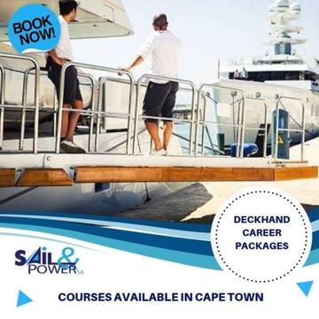 SUPERYACHT DECKHAND PACKAGES, CAPE TOWN