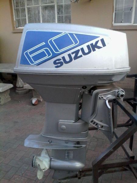 Suzuki 60hp boat motor