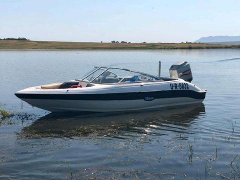 Tijuana ski boat with Mariner 115hp