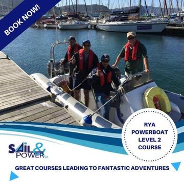 RYA POWERBOAT LEVEL 2 COURSE, CAPE TOWN