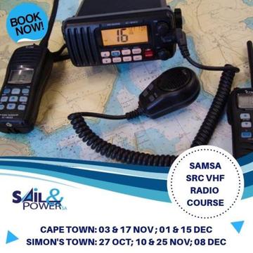 SAMSA SRC VHF MARINE RADIO COURSE, CAPE TOWN & SIMON'S TOWN