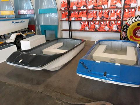 Brand new spider boats!