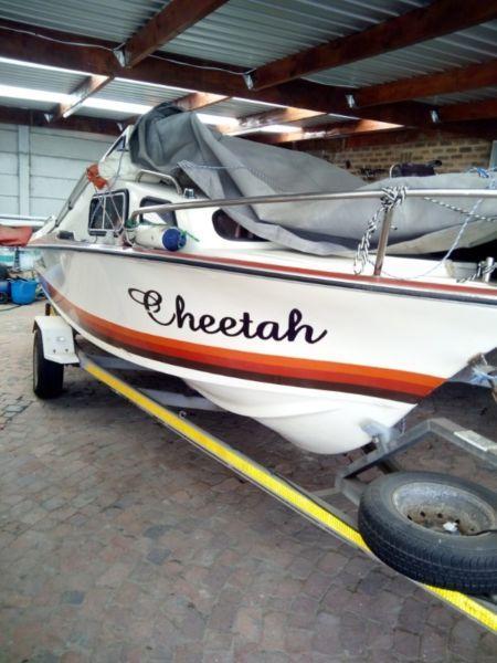 Flamingo with 2 x 50 Mariner Motors for sale