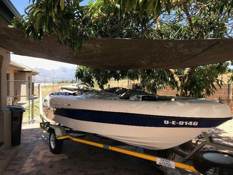 2006 Aquascape Ultra 17ft with 115Hp Mariner outboard engine