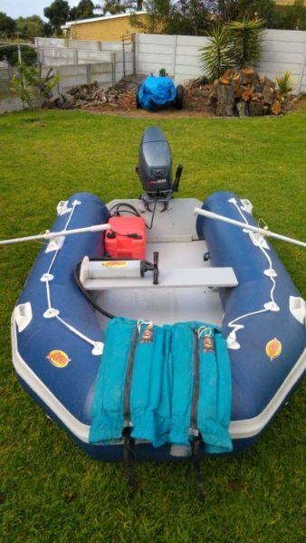 25hp Yamaha with Rubberduct