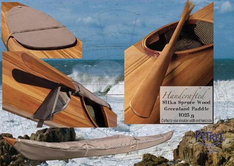 NEW PETREL: Kayak with strong traditional roots in the Greenland Tradition for experienced paddlers