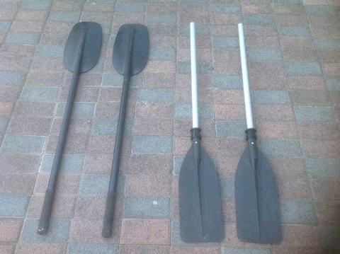 Paddles for Boats Canoes Watercraft (Approx. 1.25m). R300 for a Set of two