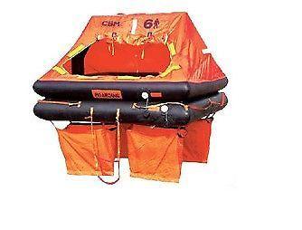 CSM LIFE RAFTS 6,8,10 AND 12 MAN - LIMITED STOCK