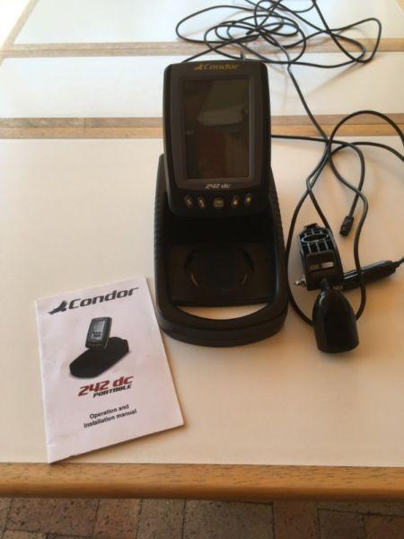 Condor 242 DC Fish Finder - Excellent Condition