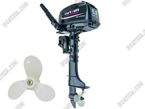 PARSUN OUTBOARD 5.8HP SHORT SHAFT WITH EXTRA PROP