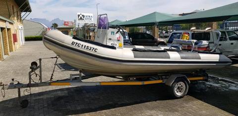 5.5m Rubber Duck Crusader Deep Vee