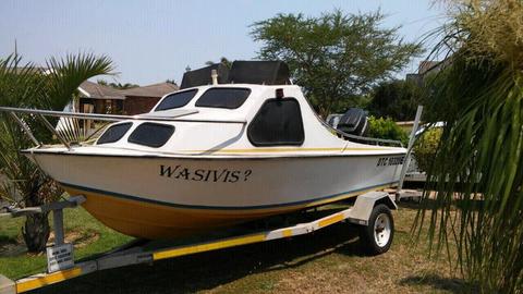 4.3m Cabin Boat for Sale