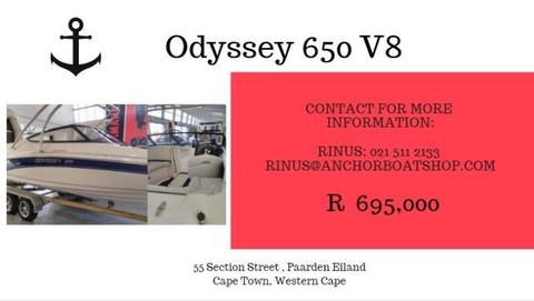 Odyssey 650 V8- Anchor Boat Shop