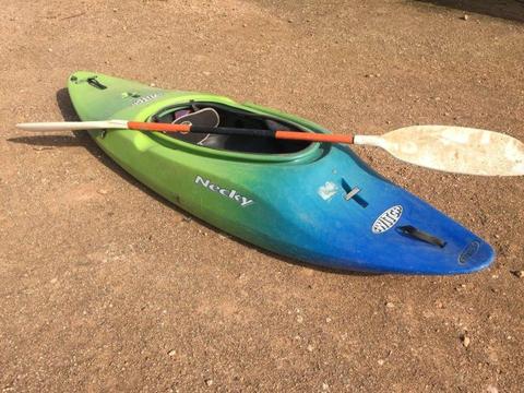 Necky whitewater kayak