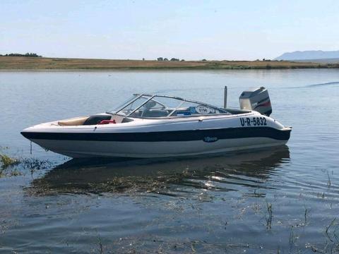 Tijuana ski boat with Mariner 115hp