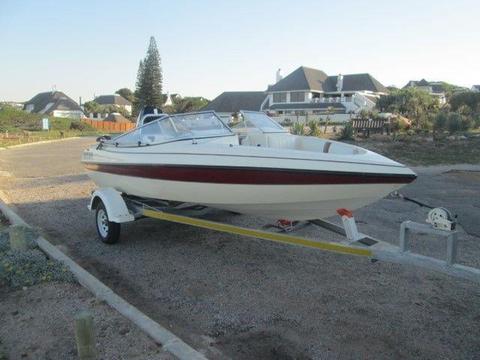 Raven Elite with 115hp Mercury