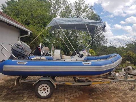 Gemini Rubber Duck 60hp Mariner