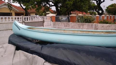 Two man Indian canoe