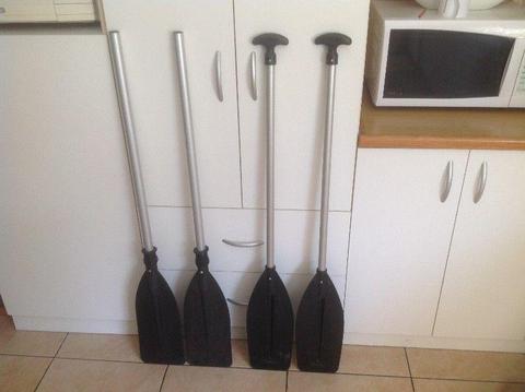 Paddles for Boats Canoes Watercraft (Approx. 1.22 m). R300 for A Set of Two