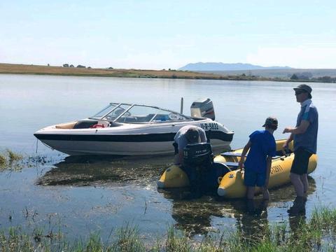 Infanta 3.6m with 9.8hp outboard bass boat