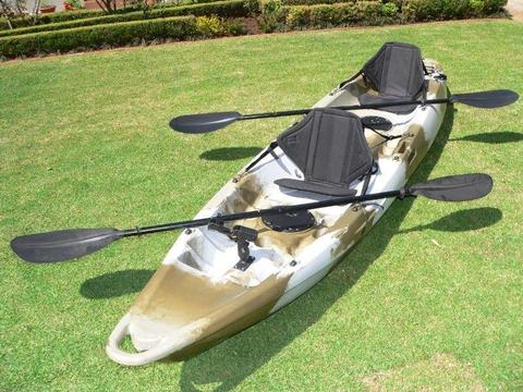 Pioneer Kayak Tandem including accessories, FREE PK cap