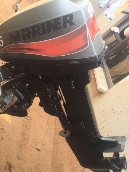 15hp mariner outboard motor for sale