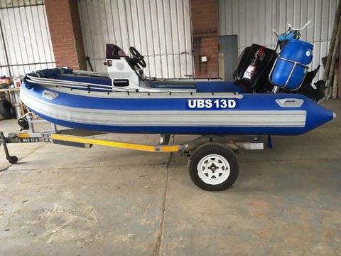Buccaneer 4.2m Rubber Duck