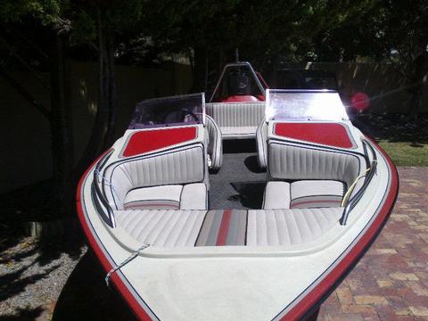 16ft Raven with 90 Mariner two stroke