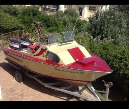 Mono hull Ace Craft 6m- 2x 75HP Yamaha