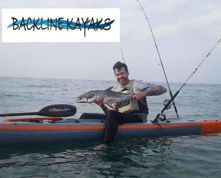 HOT SUMMER DEAL BRAND NEW BACKLINE 4SHORE ADVANCED FISHING KAYAK