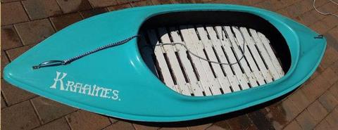 Canoe ideal for play and fun