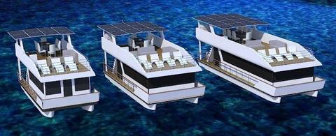 Houseboats for sale 9 m 11 m 14 meter