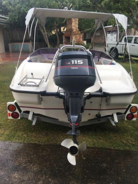 2006 Fazer with 115hp Yamaha 2 Stroke