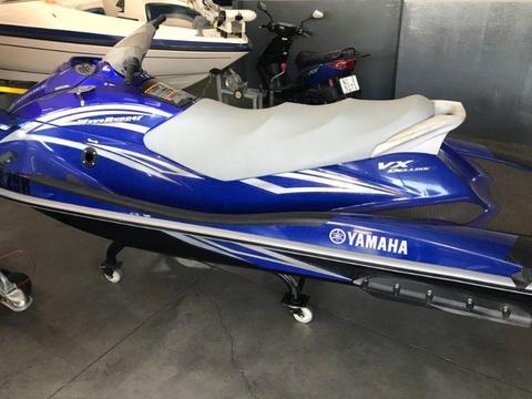 2007 Yamaha VX 1100 WaveRunner on single jetski trailer - excellent condition, full service history