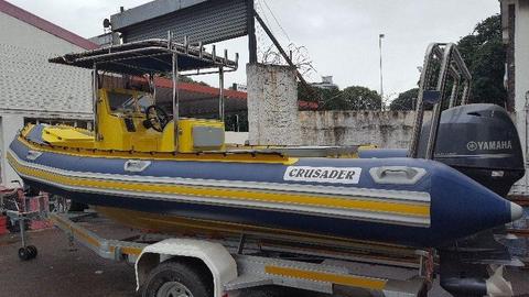 NEW 7 METER CRUSADER 2X YAMAHA F70 FOUR STROKES