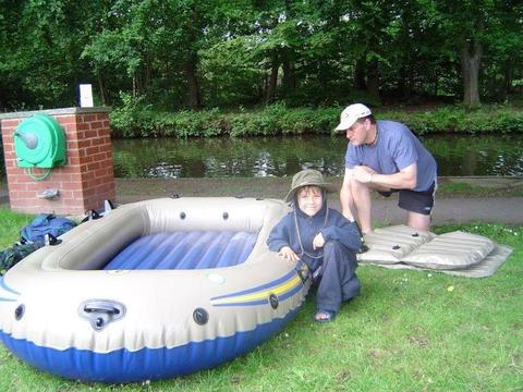 4-Man Inflatable Boat