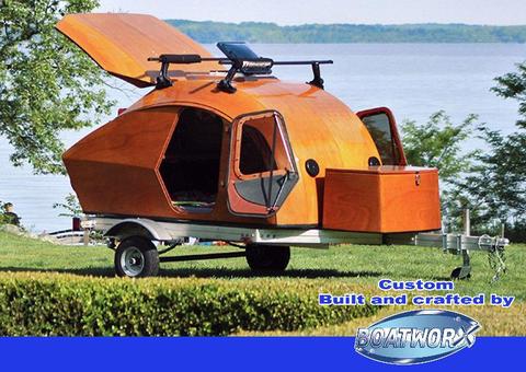 New Boatworx Teardrop. CUSTOM BUILT TO ORDER. An upgrade from a tent