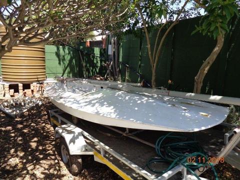 Sonnet dinghy for sale (taken apart)