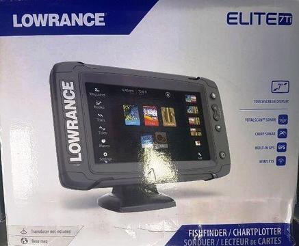 LOWRANCE ELITE 7TI WITH TOTAL SCAN TRANSDUCER!!!!!DONT MISS OUT!!!!