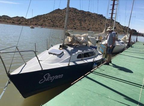 24ft Sweetpea yacht